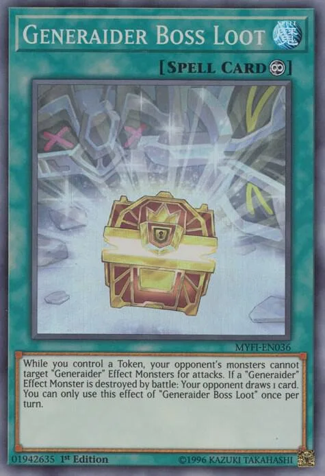 Generaider Boss Loot MYFI-EN036 Yu-Gi-Oh card from Mystic Fighters