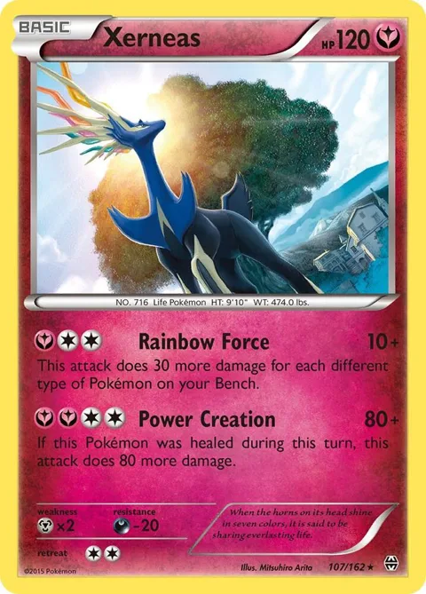 Xerneas - 107/162 XY BREAKthrough #107/162 Pokémon card from Deck Exclusives