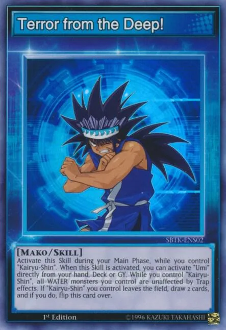 Terror from the Deep! SBTK-ENS02 Yu-Gi-Oh card from Speed Duel: Trials of the Kingdom