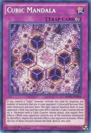 Cubic Mandala MVP1-ENS44 Yu-Gi-Oh card from The Dark Side of Dimensions Movie Pack: Secret Edition