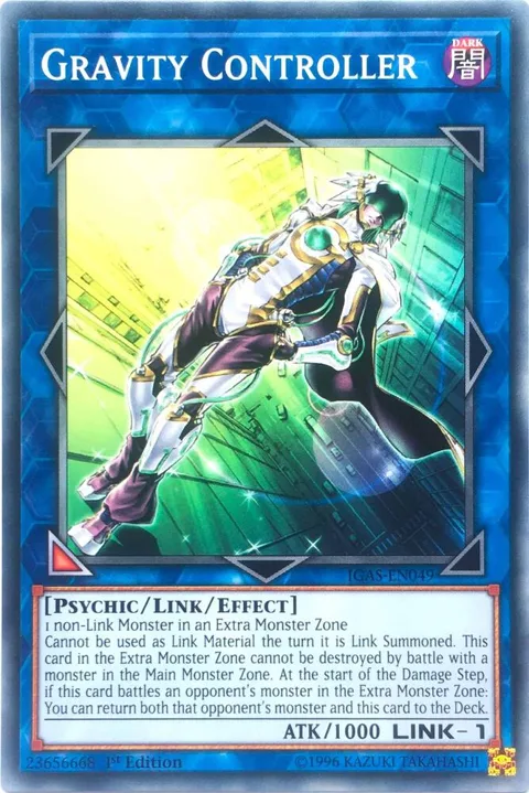 Gravity Controller IGAS-EN049 Unlimited Yu-Gi-Oh card from Ignition Assault
