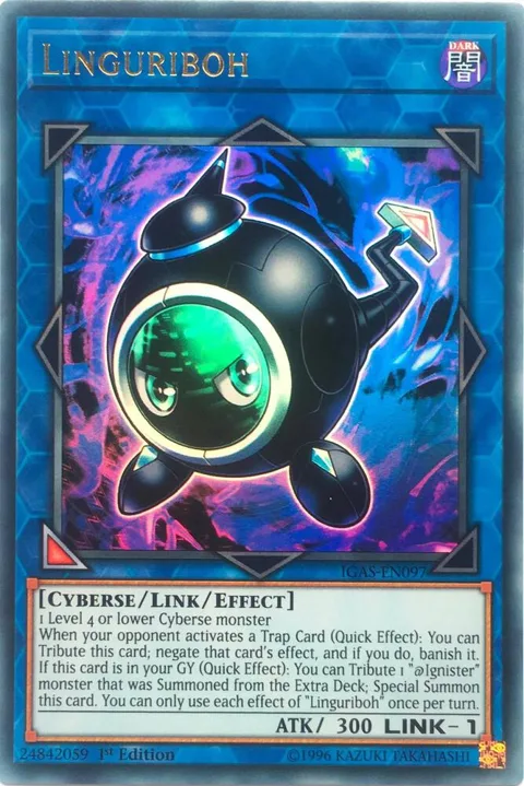 Linguriboh IGAS-EN097 1st Edition Yu-Gi-Oh card from Ignition Assault