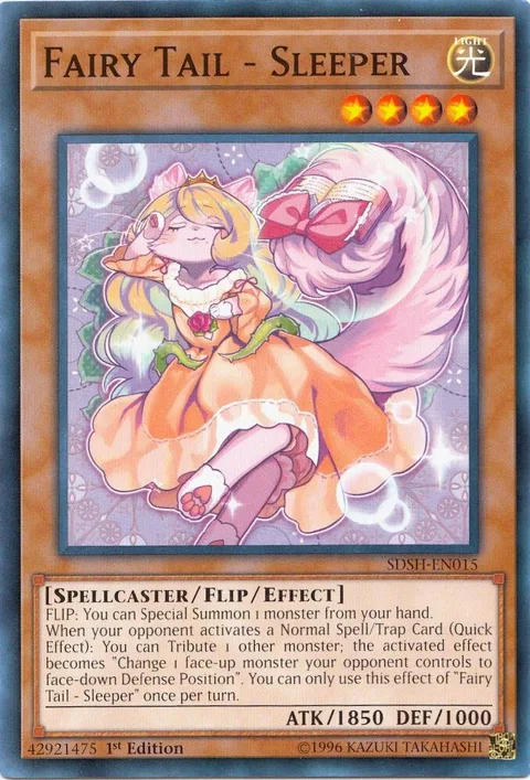 Fairy Tail - Sleeper SDSH-EN015 Yu-Gi-Oh card from Structure Deck: Shaddoll Showdown