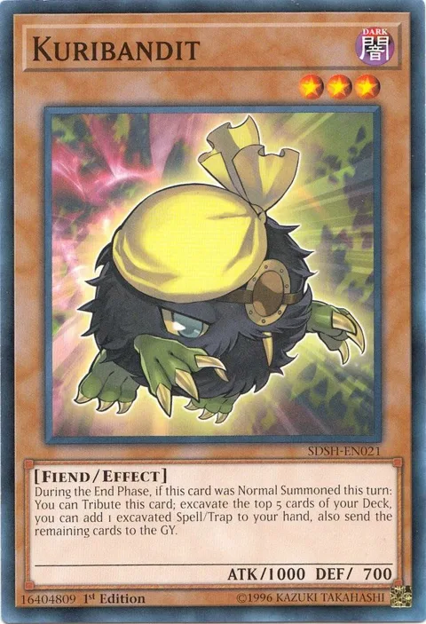 Kuribandit SDSH-EN021 Yu-Gi-Oh card from Structure Deck: Shaddoll Showdown