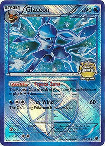 Glaceon - 23/116 City Championships #023/116 Reverse Holofoil Pokémon card from League & Championship Cards