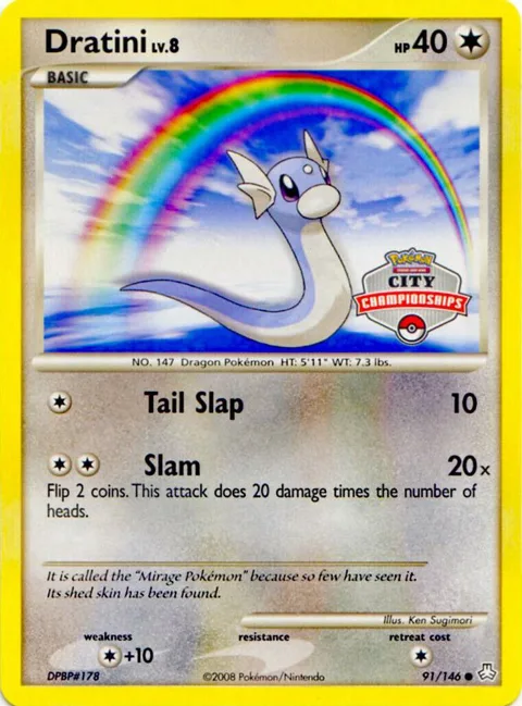 Dratini - 91/146 City Championships #091/146 Pokémon card from League & Championship Cards