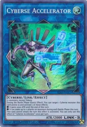 Cyberse Accelerator IGAS-ENSE1 Yu-Gi-Oh card from Ignition Assault
