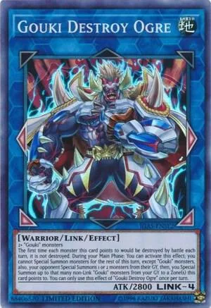 Gouki Destroy Ogre IGAS-ENSE2 Yu-Gi-Oh card from Ignition Assault