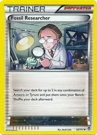 Fossil Researcher - 92/111 Cosmos Holo #092/111 Holofoil Pokémon card from Miscellaneous Cards & Products