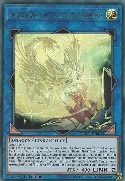 Protector Whelp of the Destruction Swordsman DUOV-EN008 Yu-Gi-Oh card from Duel Overload