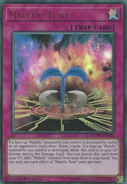 Malefic Tune DUOV-EN046 Yu-Gi-Oh card from Duel Overload