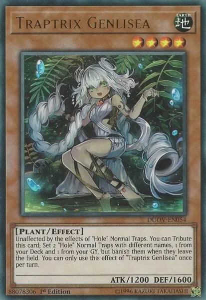 Traptrix Genlisea DUOV-EN054 Yu-Gi-Oh card from Duel Overload