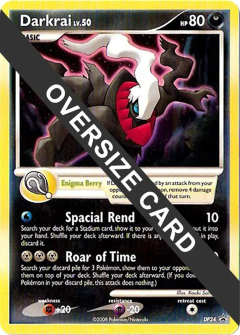 Darkrai - DP24 DP Black Star Promos #DP24 Holofoil Pokémon card from Jumbo Cards