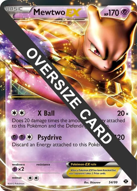 Mewtwo EX - 54/99 #054/099 Holofoil Pokémon card from Jumbo Cards