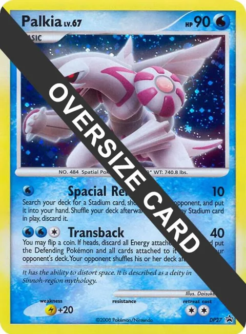 Palkia #DP27 Holofoil Pokémon card from Jumbo Cards