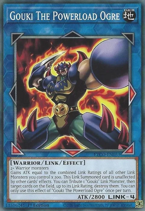 Gouki The Powerload Ogre ETCO-EN053 Yu-Gi-Oh card from Eternity Code