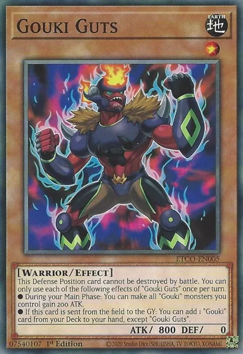 Gouki Guts ETCO-EN005 Yu-Gi-Oh card from Eternity Code