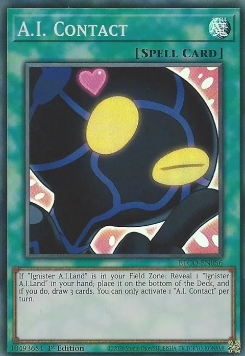 A.I. Contact ETCO-EN056 Yu-Gi-Oh card from Eternity Code