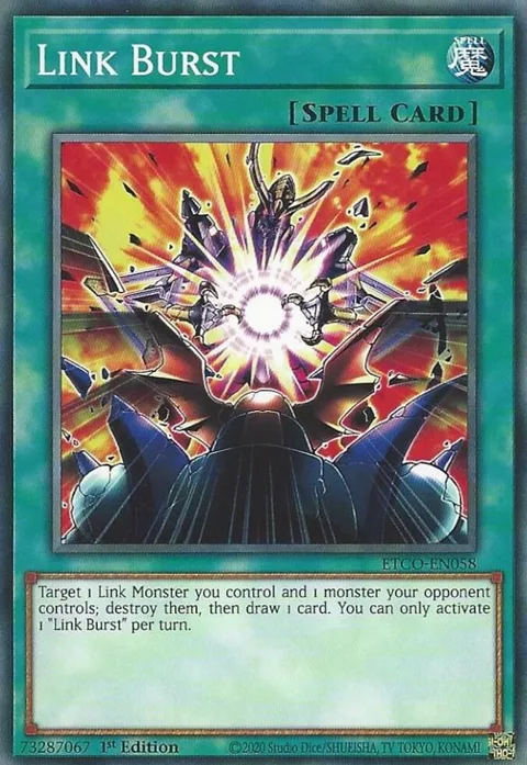 Link Burst ETCO-EN058 Yu-Gi-Oh card from Eternity Code