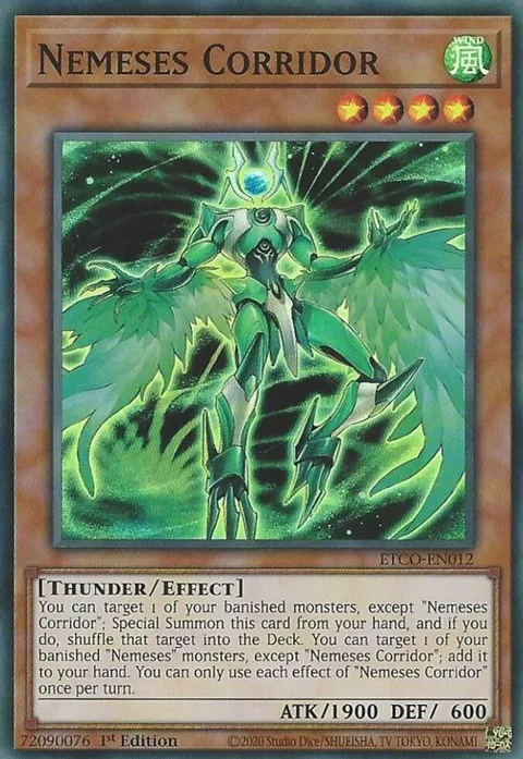 Nemeses Corridor ETCO-EN012 Yu-Gi-Oh card from Eternity Code