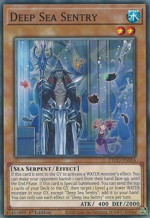 Deep Sea Sentry ETCO-EN014 Yu-Gi-Oh card from Eternity Code