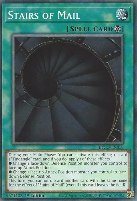 Stairs of Mail ETCO-EN059 Yu-Gi-Oh card from Eternity Code
