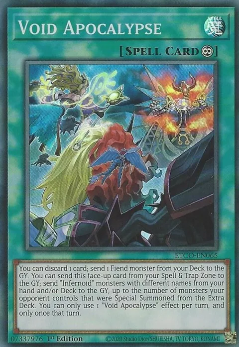 Void Apocalypse ETCO-EN065 Yu-Gi-Oh card from Eternity Code