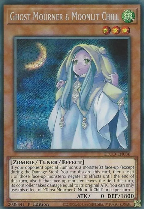 Ghost Mourner & Moonlit Chill ETCO-EN036 Yu-Gi-Oh card from Eternity Code