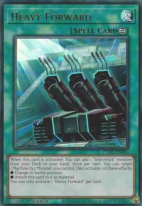 Heavy Forward ETCO-EN066 Yu-Gi-Oh card from Eternity Code