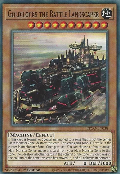 Goldilocks the Battle Landscaper ETCO-EN038 Yu-Gi-Oh card from Eternity Code