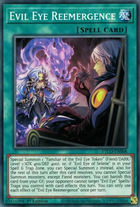 Evil Eye Reemergence ETCO-EN068 Yu-Gi-Oh card from Eternity Code