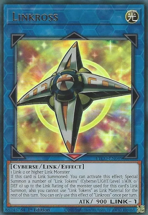 Linkross ETCO-EN049 Yu-Gi-Oh card from Eternity Code