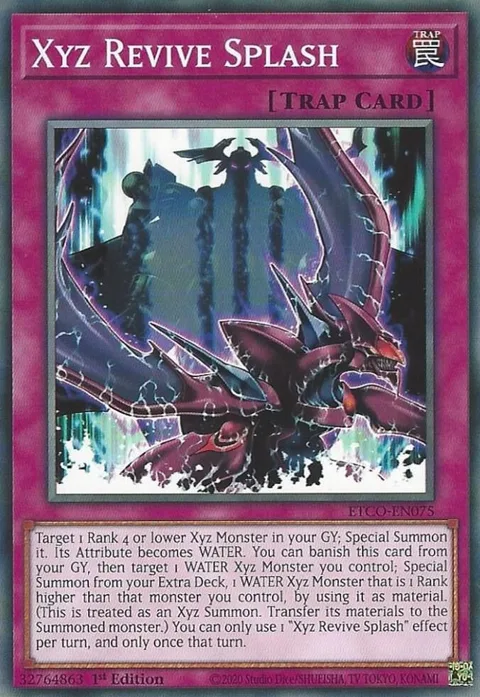 Xyz Revive Splash ETCO-EN075 Yu-Gi-Oh card from Eternity Code