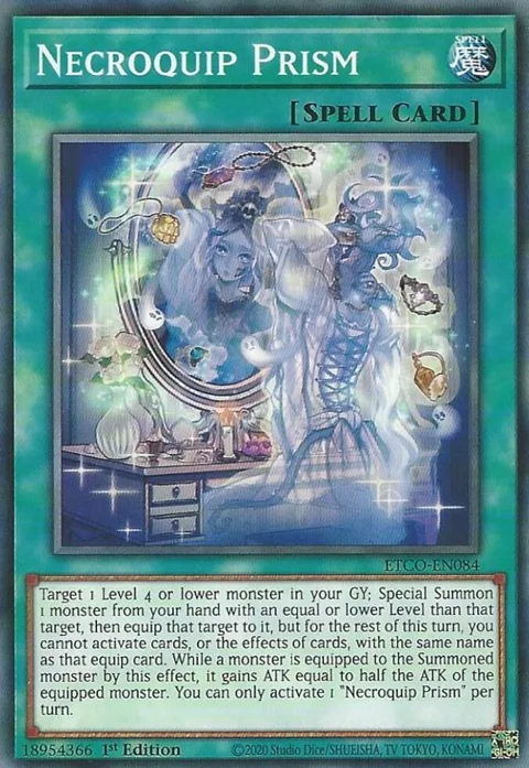 Necroquip Prism ETCO-EN084 Yu-Gi-Oh card from Eternity Code