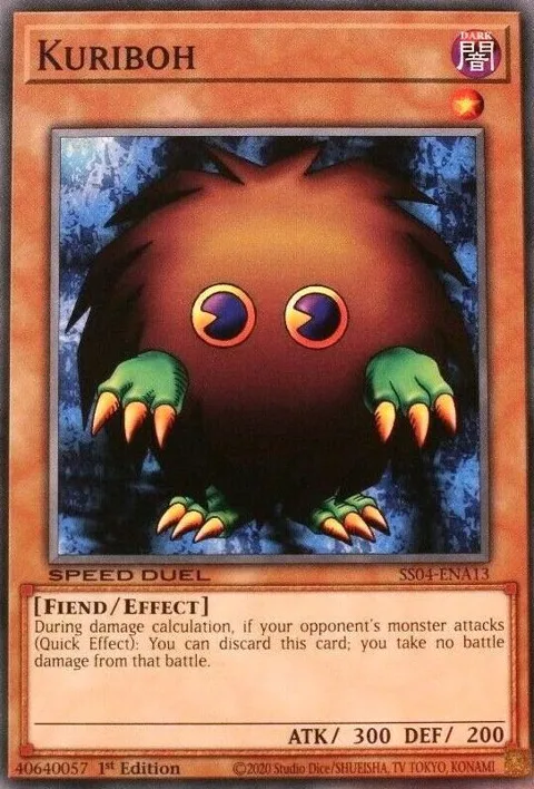 Kuriboh SS04-ENA13 Yu-Gi-Oh card from Speed Duel Decks: Match of the Millennium