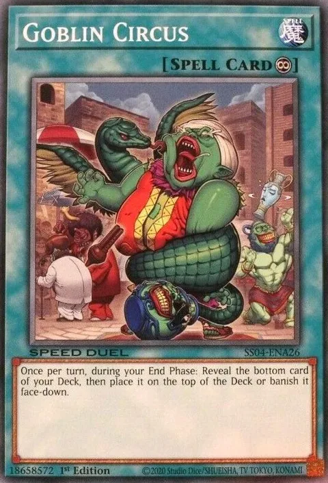 Goblin Circus SS04-ENA26 Yu-Gi-Oh card from Speed Duel Decks: Match of the Millennium