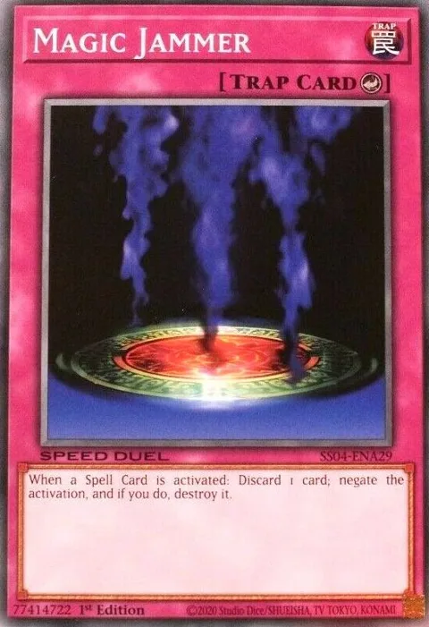 Magic Jammer SS04-ENA29 Yu-Gi-Oh card from Speed Duel Decks: Match of the Millennium