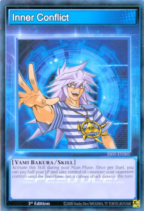 Inner Conflict SS05-ENS01 Yu-Gi-Oh card from Speed Duel Decks: Twisted Nightmares