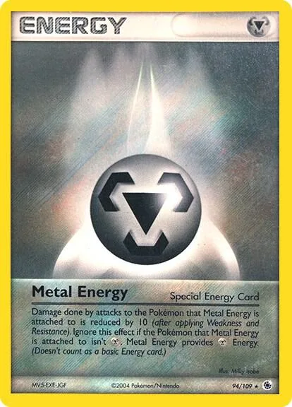 Metal Energy Special #94/109 Pokémon card from EX Battle Stadium