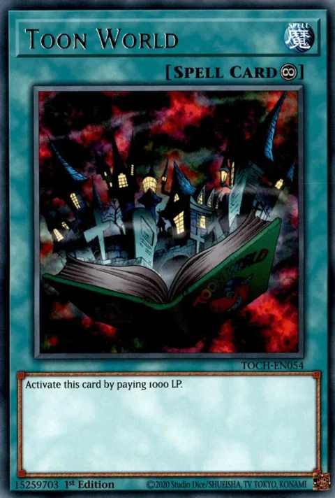 Toon World TOCH-EN054 Unlimited Yu-Gi-Oh card from Toon Chaos