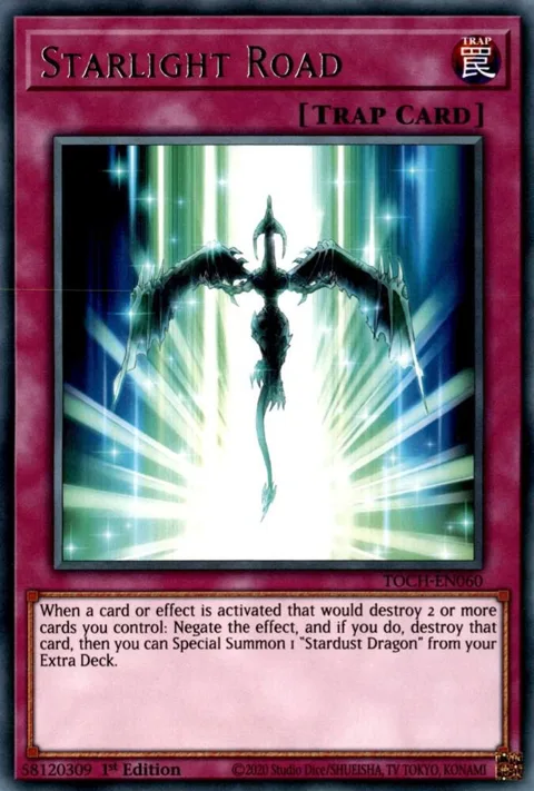 Starlight Road TOCH-EN060 Unlimited Yu-Gi-Oh card from Toon Chaos