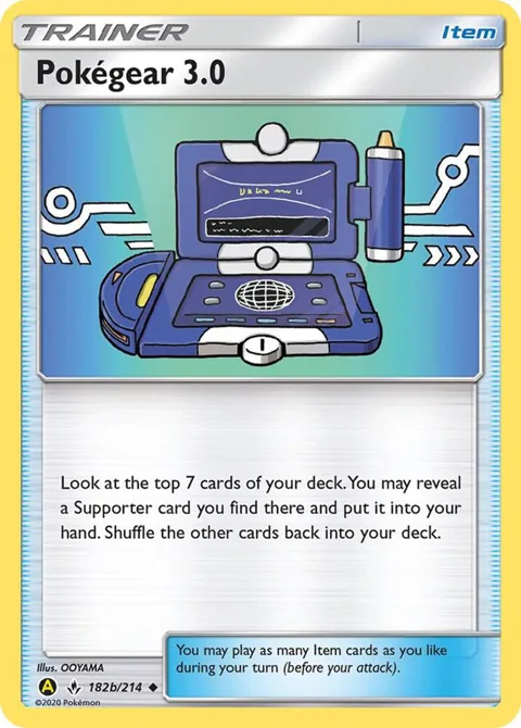 Pokegear 3.0 #182b/214 Pokémon card from Alternate Art Promos