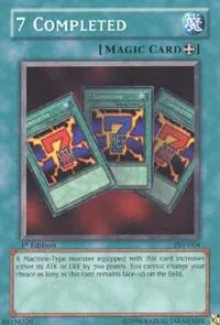 7 Completed PSV-004 Unlimited Yu-Gi-Oh card from Pharaoh's Servant