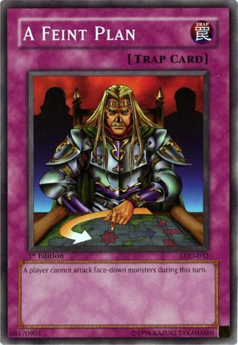 A Feint Plan LOD-032 Unlimited Yu-Gi-Oh card from Legacy of Darkness