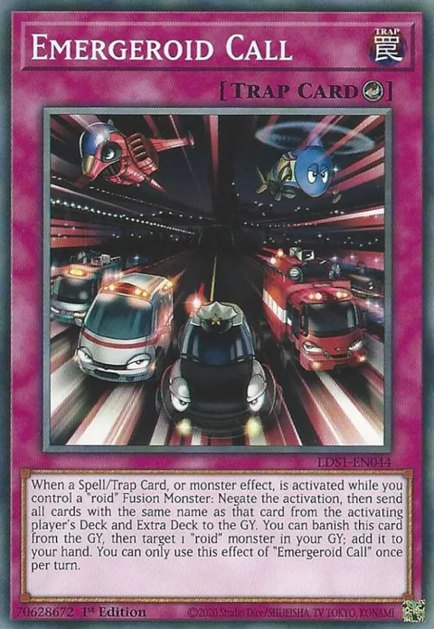 Emergeroid Call LDS1-EN044 Yu-Gi-Oh card from Legendary Duelists: Season 1