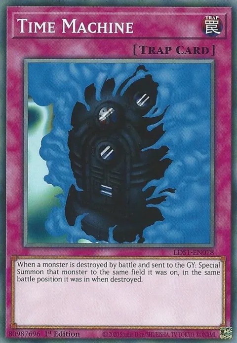 Time Machine LDS1-EN078 Yu-Gi-Oh card from Legendary Duelists: Season 1
