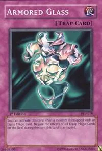 Armored Glass PSV-019 1st Edition Yu-Gi-Oh card from Pharaoh's Servant