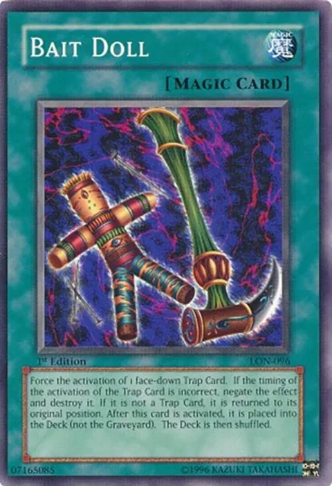 Bait Doll LON-096 Unlimited Yu-Gi-Oh card from Labyrinth of Nightmare