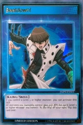 Beatdown! JMPS-ENS01 Yu-Gi-Oh card from Shonen Jump Magazine Promos