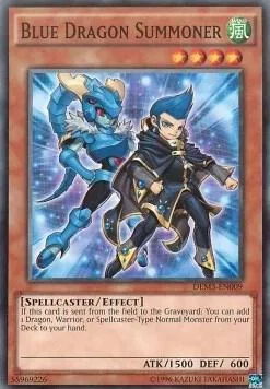 Blue Dragon Summoner DEM3-EN009 Yu-Gi-Oh card from Demo Deck 2016
